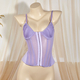 Fishbone Camisole Corset Top Women's Backless Shaping Outerwear