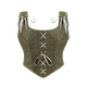 Renaissance Corset Tube Top With Double Shoulder Straps