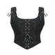 Renaissance Corset Tube Top With Double Shoulder Straps