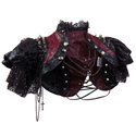 Spitzen-Nieten-Punk-Schal Cosplay Vintage-Ketten-Kostüm
