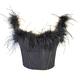 Ostrich Feather Fishbone Strapless Waist Trainer Cami