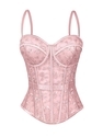 Lace Corset Top Camisole Women's Push-Up Shapewear Outerwear