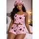 Women's Summer Camisole And Shorts Pajama Set Soft Casual Homewear
