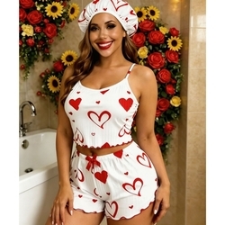 P553 Red Heart 1 + Hat