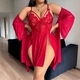 Women's Lace Backless Crotchless Bodysuit