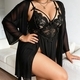 Women's Lace Backless Crotchless Bodysuit