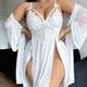 Women's Lace Backless Crotchless Bodysuit