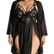 Women's Lace Backless Crotchless Bodysuit