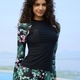 Long Sleeve One-Piece Swimsuit For Women
