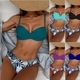 Women's Two-Piece Bikini With Underwire Hard Cup