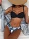 Women's Two-Piece Bikini With Underwire Hard Cup