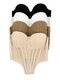 Ruched Corset-Style Bra With Cups Shaping Sculpting Camisole