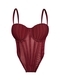 Ruched Corset-Style Bra With Cups Shaping Sculpting Camisole