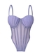 Ruched Corset-Style Bra With Cups Shaping Sculpting Camisole