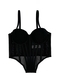 Ruched Corset-Style Bra With Cups Shaping Sculpting Camisole