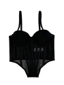 Ruched Corset-Style Bra With Cups Shaping Sculpting Camisole