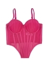 Ruched Corset-Style Bra With Cups Shaping Sculpting Camisole