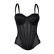 Mesh Corset See-Through Shaping Camisole Backless Slim-Fit Tube Top
