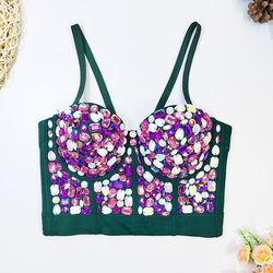 Dark Green + Mixed Color