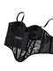 Floral Embroidery Corset Camisole Top Summer Slim Fit Shaping Tube Top