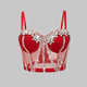 Handmade Rhinestone Sequin Bustier Camisole Top