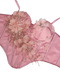 Handmade Floral Beaded Corset Open Back Camisole Top