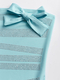 Lake Blue Off-Shoulder Butterfly Rhinestone Bodycon Dress
