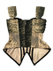 Leopard print Leopard Print Ruched Corset Camisole Top