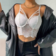Lace See-Through Push-Up Cami Vest For Women