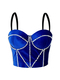 Velvet Pearl Camisole Corset Top Warm Layering Tube Top