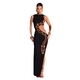 Sleeveless Slim Fit Slit Long Dress