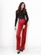 Ultra-Soft PU Leather High Waist Wide-Leg Pants For Women