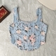 Slim Fit Crop Tank Top Cami Summer Fashion