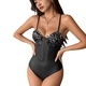 Slim Fit Push-Up Corset Camisole Bodysuit