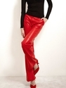Women's Faux Leather Jacket Turn-Down Collar Casual Loose Short Coat