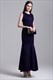 Ärmelloses Sheath-Mermaid-Maxikleid mit Drop-Waist