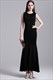 Ärmelloses Sheath-Mermaid-Maxikleid mit Drop-Waist