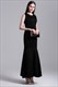 Ärmelloses Sheath-Mermaid-Maxikleid mit Drop-Waist