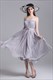 Trägerloses langes A-Linien-Kleid mit Multi-Wear-Stil