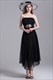 Trägerloses langes A-Linien-Kleid mit Multi-Wear-Stil