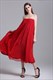 Trägerloses langes A-Linien-Kleid mit Multi-Wear-Stil