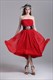 Trägerloses langes A-Linien-Kleid mit Multi-Wear-Stil