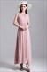 Ärmelloses A-Linien-Kleid mit Raffungen, knöchellang und Seil-Trägern