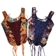 Vintage-Ölgemälde-Hof-Korsett-Bustier mit Stäben, Taillentrainer-Top