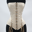 Victoria Fishbone Corset Tight Waist Shaping Bustier Strapless