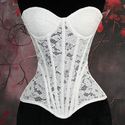 Strapless Fishbone Corset Formal Evening Dress