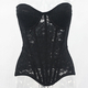 Strapless Fishbone Corset Formal Evening Dress