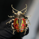 Siberian Beetle Corsage Brooch Insect Pin