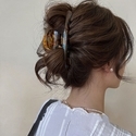 Elegant French Acetate Hair Clip For Women Thick Hair