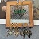 Natural Stone Dangle Earrings For Women S925 Sterling Silver